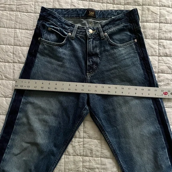 Free People Blue Straight Leg Jeans - Picture 7 of 9